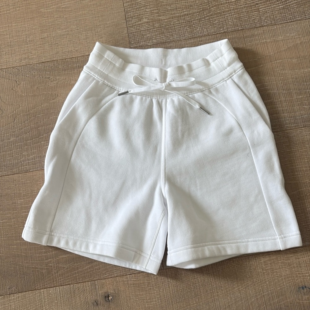 Lululemon White Shorts